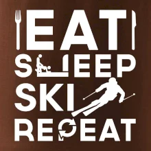 Eat sleep ski repeat