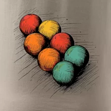 Petanque koule kresba