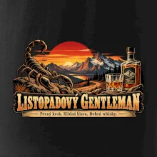 Listopadový gentleman whisky a horský západ slunce
