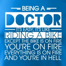Being a doctor - bike