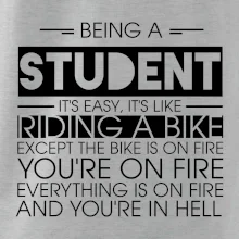 Being a student - bike