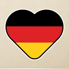 Germany love velké - Německá vlajka