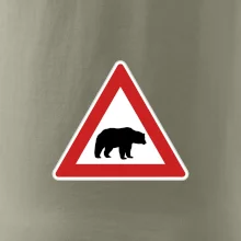 Dopravní značka - Pozor lední medvěd