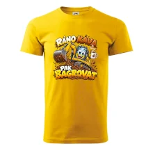Ráno káva pak bagrovat