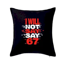 Červený - I Will Not Say SAY 67