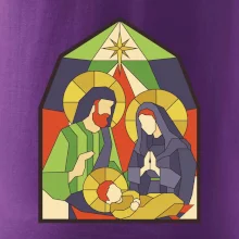 Vitráž - jesličky