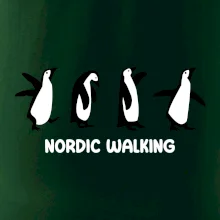 Nordic walking tučňáci - kreslení Nordic walking tučňáci - kreslení