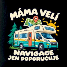 Máma velí navigace jen doporučuje rodinný karavan
