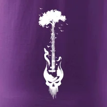 Kytara strom a lebka