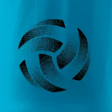 Volejbalový míč tiskový design