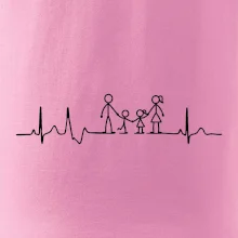 EKG rodina - kluk holka