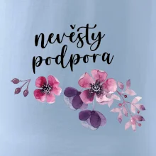 Nevěsty podpora květy růžové