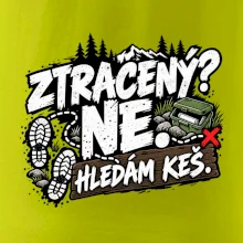 Ztracený ne hledám keš otisky bot
