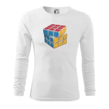 Rubikova kostka kreslená