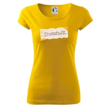 Papírek se jmenovkou - vlastní jméno