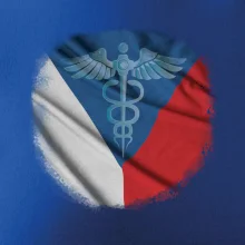 Hrdinové zdravotnictví - Česká vlajka (Pecka design)