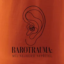 Barotrauma můj nejhorší nepřítel ucho s uzlem v lince