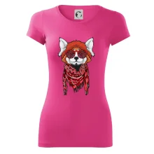 Červená panda hipster