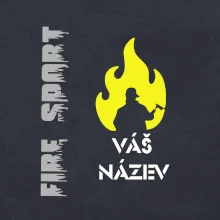 Hasiči - oheň - Váš název - Prso + záda