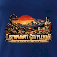Listopadový gentleman whisky a horský západ slunce