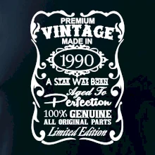 Vintage Etiketa - 1990