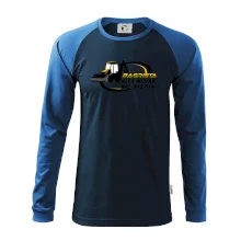 Bagrista v kruhu - vlastní nápis