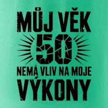 Můj věk nemá vliv na moje výkony