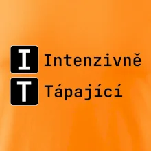 IT Nápis Intenzivně Tápající