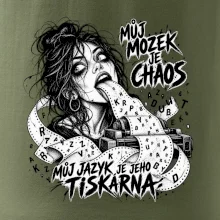 Můj mozek je chaos a jazyk tiskárna