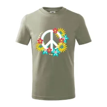 Peace symbol abstraktní