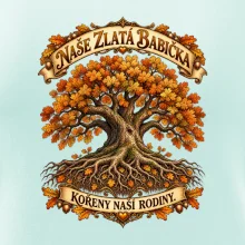 Naše zlatá babička kořeny naší rodiny dub