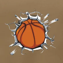 Basketbal míč v triku