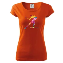 Barevná běžkařka