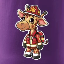 Malý hasič - žirafa