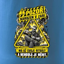 Pozor! narozen v září