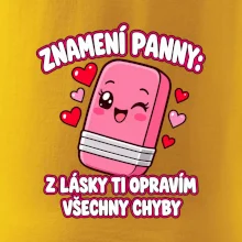 Znamení Panny Z lásky ti opravím všechny chyby
