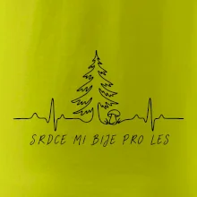 Srdce mi bije pro les