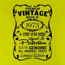 Vintage Etiketa - 1973