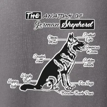 Německý ovčák - Anatomie