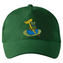 Žába s houbou  (studio-arte.cz)