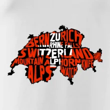 Mapy - názvy měst - Švýcarsko