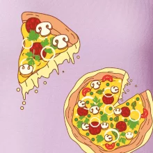 Pizza + Pizza kousek