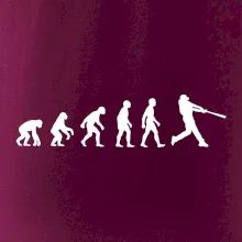 Evoluce baseball pálkař odpal