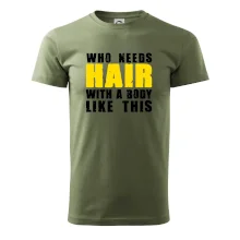 Who Needs Hair With A Body Like This