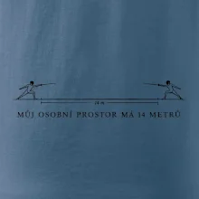 Můj osobní prostor má 14 metrů
