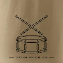 Drum mode on - jednoduchý buben s paličkami