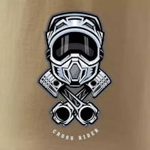 Cross rider písty helma