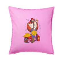 Horník těží bitcoiny