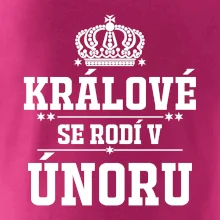 Králové se rodí v únoru