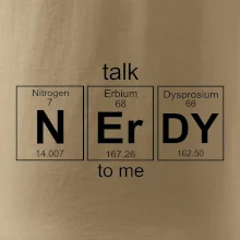 Talk nerdy - periodická tabulka
